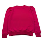 DIXIE felpa chiusa girocollo tinta unita Fuxia per Bambina LB01040G34 FUXIA DIXIE 