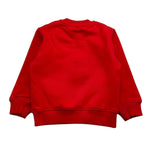 ZU+ELEMENTS felpa girocollo tinta unita con stampa Rosso per Neonato ZU2822 ROSSO ZU+ELEMENTS 