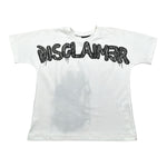Disclaimer T-Shirt Girocollo tinta unita con Stampa Bianco per Bambino 23EDK53820 BIANCO DISCLAIMER 