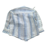 Manuel & Frank Camicia Tinta Unita con Fantasia A Righe per Neonato MF1041N BIANCO MANUEL & FRANK 