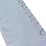 Juicy Couture Shirt Girocollo Tinta Unita con Stampa per Bambina JBX6619 BIANCO JUICY COUTURE 