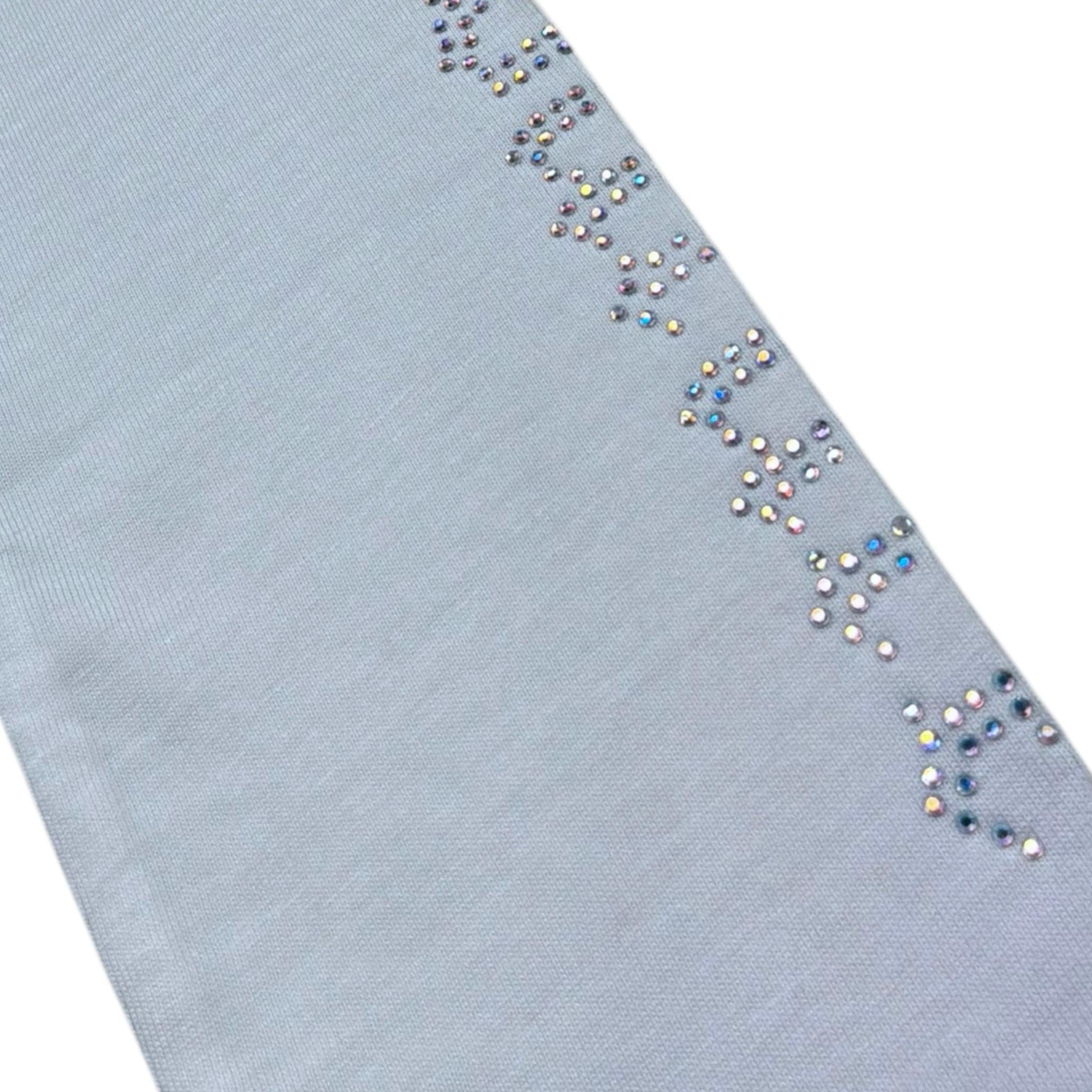 Juicy Couture Shirt Girocollo Tinta Unita con Stampa per Bambina JBX6619 BIANCO JUICY COUTURE 