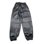 DIXIE pantalone in ecopelle tinta unita Nero per Bambina PHT3200G67X NERO DIXIE 