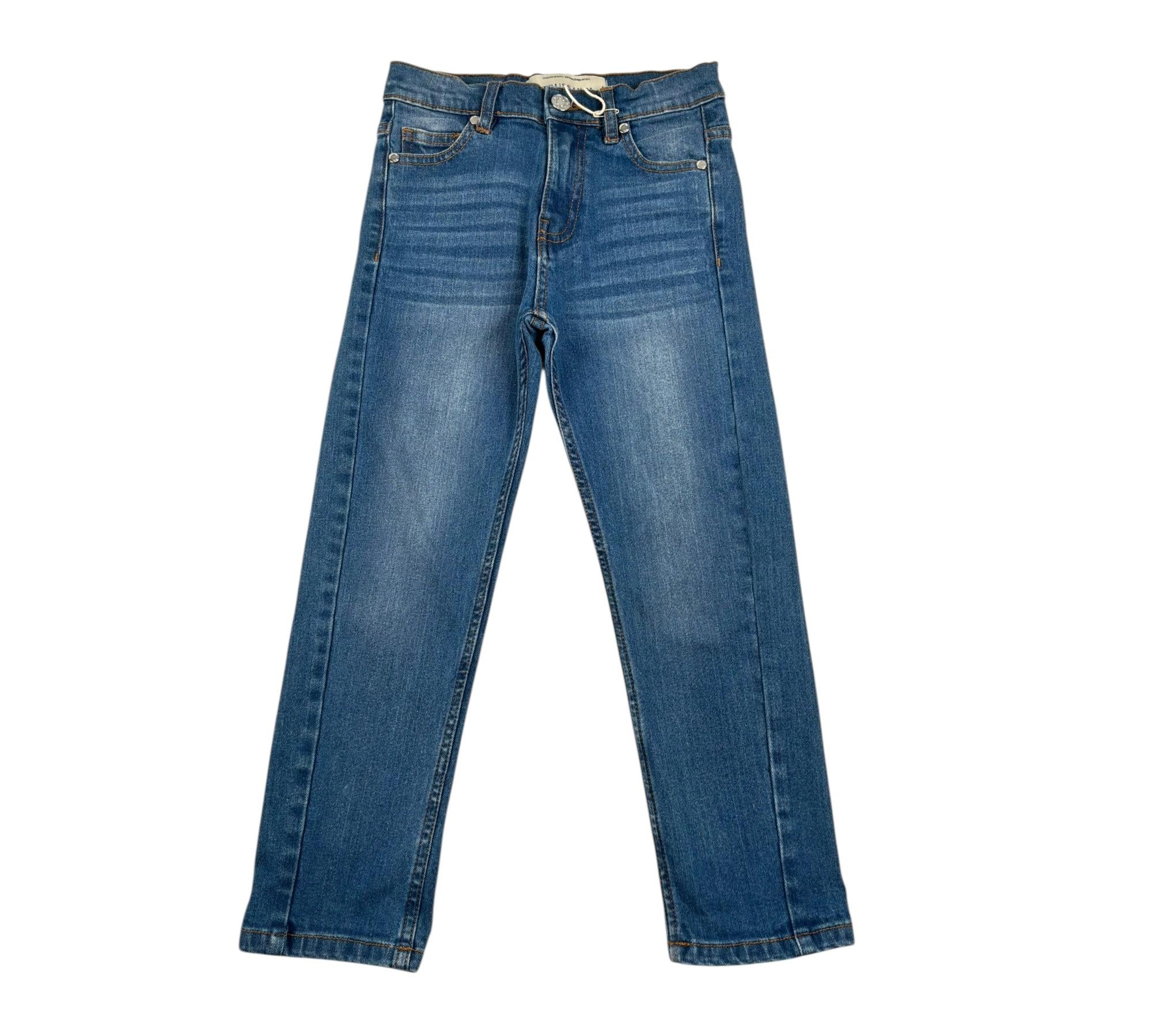 Trussardi Jeans Tinta Unita con Girovita Regolabile per Bambino TBP26018JE BLU TRUSSARDI 