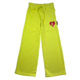 Just Cavalli Pantalone Tuta Tinta Unita Modello Palazzo per Bambina JGP26004PA VERDE JUST CAVALLI 