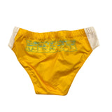 Missoni Costume Modello Slip Tinta Unita Con Stampa Giallo Per Bambino