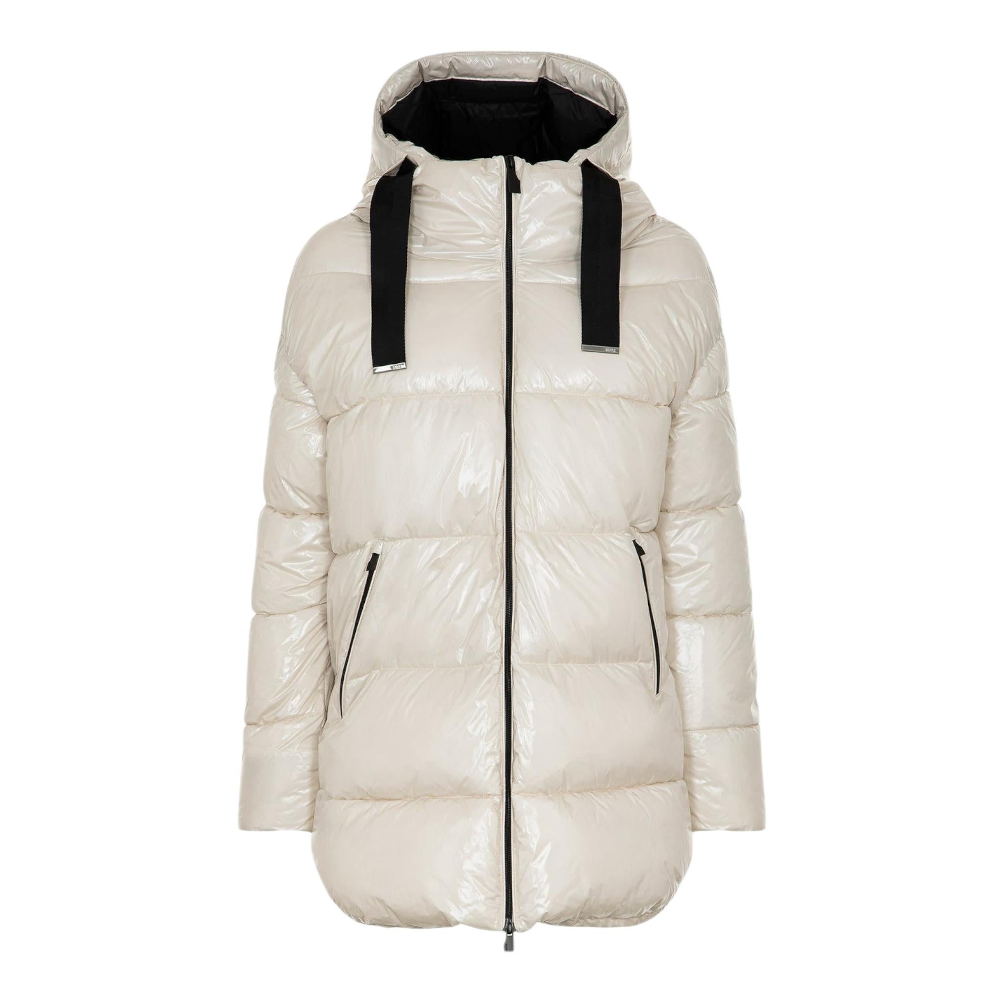 SUNS  giubbino tinta unita con cappuccio Panna per Bambina GBS5350B PANNA SUNS 