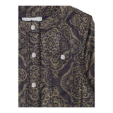 Etro Giubbino In Denim Tinta Unita Stampa Fantasia per Bambina GW2A07 BLU ETRO 