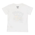 I Do T-Shirt Girocollo Tinta Unita con Stampa per Neonato 4B459N BIANCO I DO 