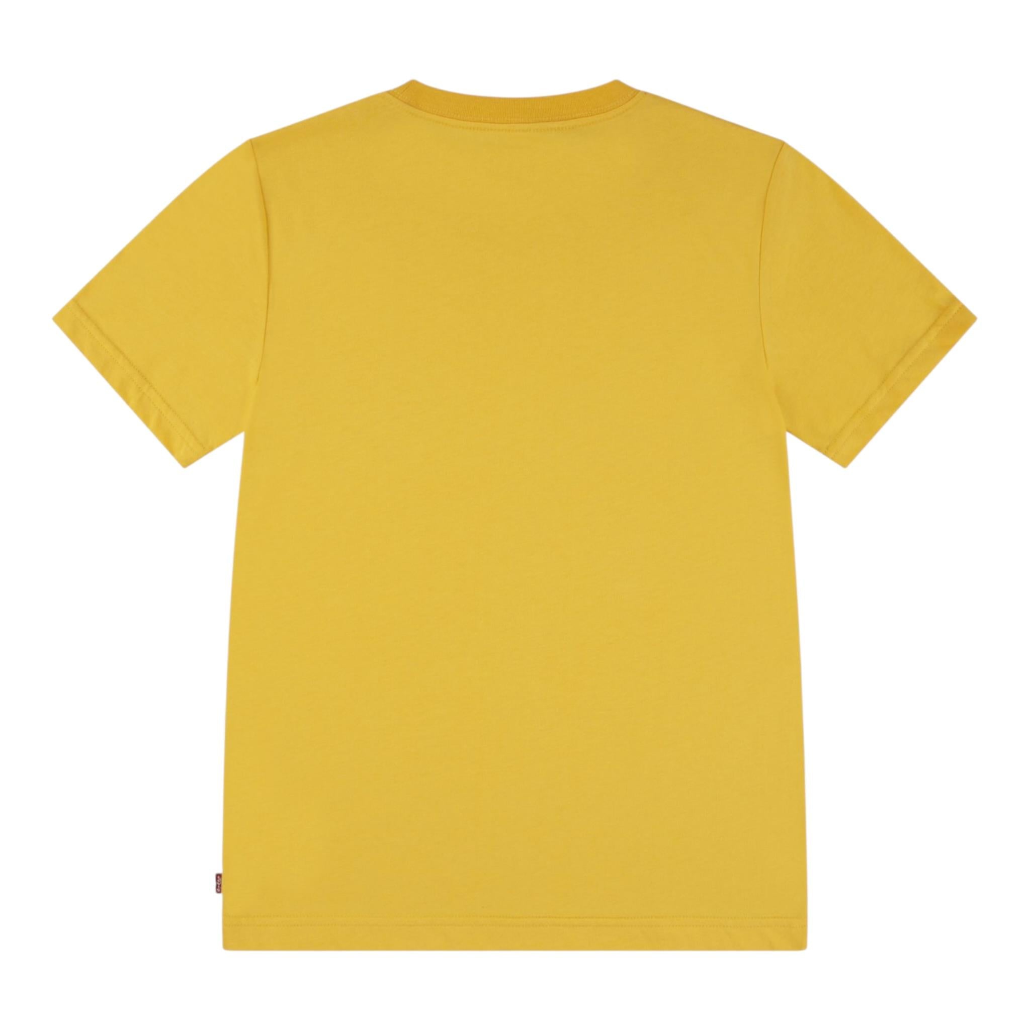 Levi'S T-Shirt Girocollo Tinta Unita con Stampa per Bambino 8EA100 GIALLO LEVI'S 