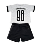 Bikkembergs Completo 2 Pezzi T-Shirt-Bermuda per Bambino BK3161 BIANCO/NERO BiKKEMBERGS 