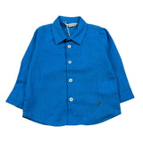 Manuel Ritz Camicia Manica Lunga tinta unita Blu per Neonato MR2580N BLU MANUEL RITZ 