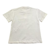Elisabetta Franchi T-Shirt Girocollo Tinta Unita con Applicazioni Brillantini per Bambina EFTS230 BIANCO ELISABETTA FRANCHI 