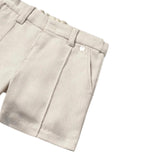 Mayoral Bermuda Tinta Unita con Girovita Regolabile per Neonato 1240 BEIGE MAYORAL 