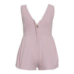 Fun & Fun Tuta Intera Giromanica Tinta Unita per Bambina FNCBJP14036 ROSA FUN & FUN 