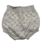 Wedoble Culotte Tinta Unita con Ricami per Neonato V2406331A BEIGE WEDOBLE 