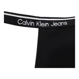 Calvin Klein Canotta Tinta Unita con Logo per Bambina IG0IG02436 NERO CALVIN KLEIN 