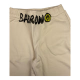 Barrow Kids Bermuda In Tuta Tinta Unita Con Stampa Beige Per Bambino