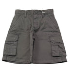 Sun68 Bermuda Tinta Unita con Girovita Regolabile per Bambino CPB35304 GRIGIO SUN68 