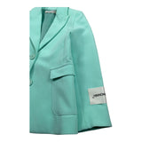 Hinnominate Giacca Tinta Unita con Logo per Bambina 3645J00103 VERDE ACQUA HINNOMINATE 