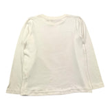 EMC shirt girocollo tinta unita con stampa in contrasto Bianco per Bambino BX2309 BIANCO EMC 