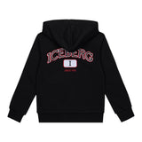 ICEBERG felpa con zip e cappuccio tinta unita Nero per Bambino MFICE5316J NERO ICEBERG 