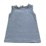 Trussardi Canotta Fantasia A Righe per Neonato TIP26111CNO AZZURRO TRUSSARDI 