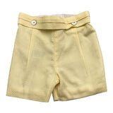 einfarbige Bermudashorts mit elastischem Bund