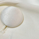 Twinset Giacca Tinta Unita con Bottoni per Bambina 251GJ2QNAX PANNA TWINSET 