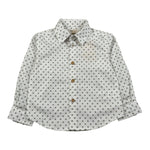Pure Firenze Camicia Manica Lunga Fantasia A Righe Bianco per Neonato PC03177X BIANCO PURE FIRENZE 