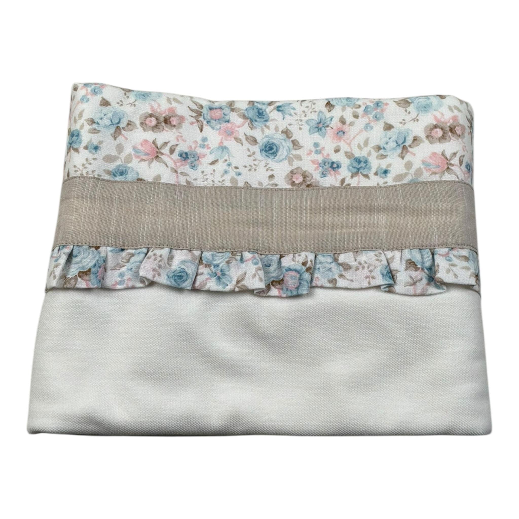 Baby Vip Coperta Tinta Unita con Stampe per Neonata T1325 BIANCO BABY VIP 