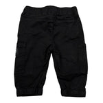 Daniele Alessandrini Pantalone Tinta Unita con Elastico In Vita per Bambino 1295P00262J NERO DANIELE ALESSANDRINI 