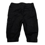 Daniele Alessandrini Pantalone Tinta Unita con Elastico In Vita per Bambino 1295P00262J NERO DANIELE ALESSANDRINI 