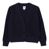 Aspesi Cardigan Tinta Unita con Bottoni per Bambino S25004GFEM110 BLU ASPESI 