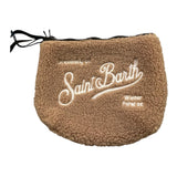 SAINT BARTH borsa modello pochette tinta unita con zip Beige per Bambina ALINE BEIGE SAINT BARTH 