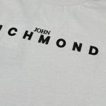 John Richmond Shirt Girocollo Tinta Unita con Stampa per Bambino RBP26021TS GRIGIO JOHN RICHMOND 