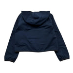 K-Way Giubbino Tinta Unita con Zip E Cappuccio per Bambino K4133FW BLU K-WAY 