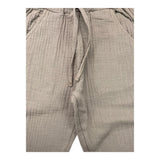 Lalalu‘ Einfarbige Hose mit elastischer Taille in Braun für Jungen