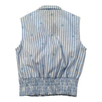 Gaelle Camicia Bicolore con Fantasia A Righe Bianco/Azzurro per Bambina 2746C00497 BIANCO/AZZURRO GAELLE 