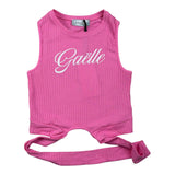 Gaelle Top tinta unita Giromanica Fuxia per Bambina 2746TOPY00505 FUXIA GAELLE 