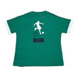 Bikkembergs T-Shirt Girocollo Tinta Unita con Stampa per Bambino BK3020 VERDE BiKKEMBERGS 