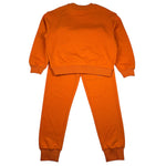John Richmond Completo 2 Pezzi Felpa-Pantalone Tinta Unita per Bambino RBP26011CF ARANCIONE JOHN RICHMOND 
