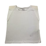 Liu Jo T-Shirt Girocollo Tinta Unita con Logo per Bambina GA4224 BIANCO LIU JO 