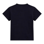 Guess T-Shirt Tinta Unita con Stampa per Neonato N5GI00K8HM4N BLU GUESS 