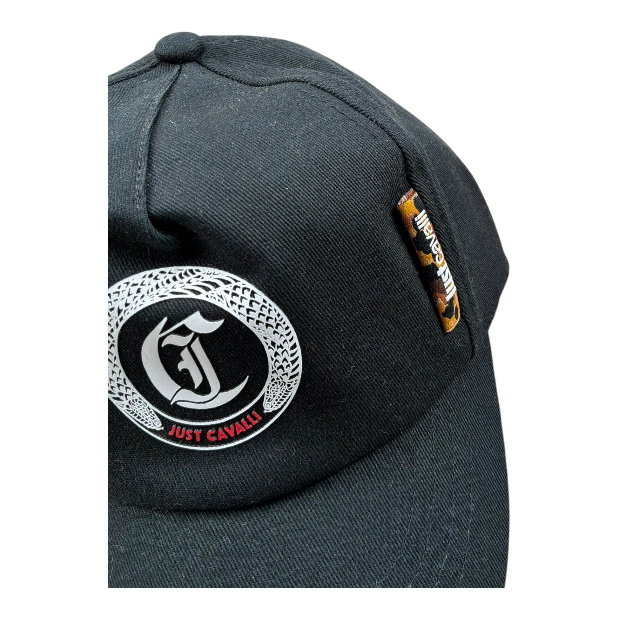 Just Cavalli Cappello Berretto Tinta Unita con Logo per Neonato JIP26060BT NERO JUST CAVALLI 