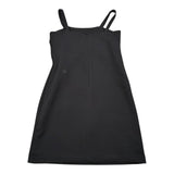 Meilisa Bai Abito tinta unita con Fiocco Nero per Bambina FL6363 NERO MEILISA BAI 