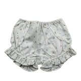 Wedoble Culotte Tinta Unita con Stampe per Neonata V2504721E BIANCO WEDOBLE 