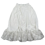 Coco' Et Mama' Completo 2 Pezzi Camicia-Gonna Tinta Unita per Bambina CORDELIA BIANCO COCO' ET MAMA' 