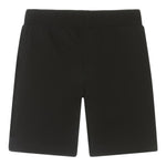Moschino Bermuda tinta unita con Logo Nero per Bambino HUQ01O NERO MOSCHINO 