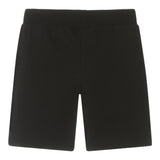 Moschino Bermuda tinta unita con Logo Nero per Bambino HUQ01O NERO MOSCHINO 